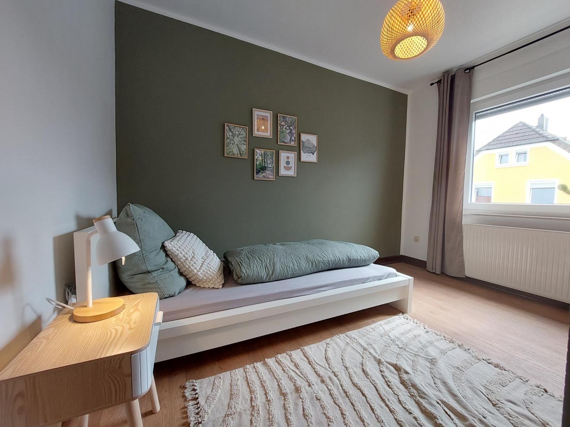 Cozy Home, 7 Beds, Wifi, Kitchen, Balcony, Bielefeld Center Kültér fotó