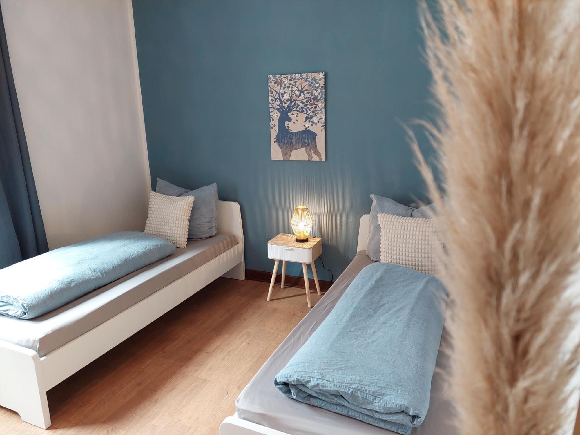 Cozy Home, 7 Beds, Wifi, Kitchen, Balcony, Bielefeld Center Kültér fotó
